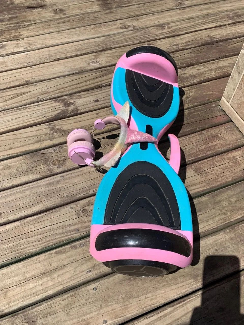 Hoverboard com led e Bluetooth + fone de ouvido - Foto 4