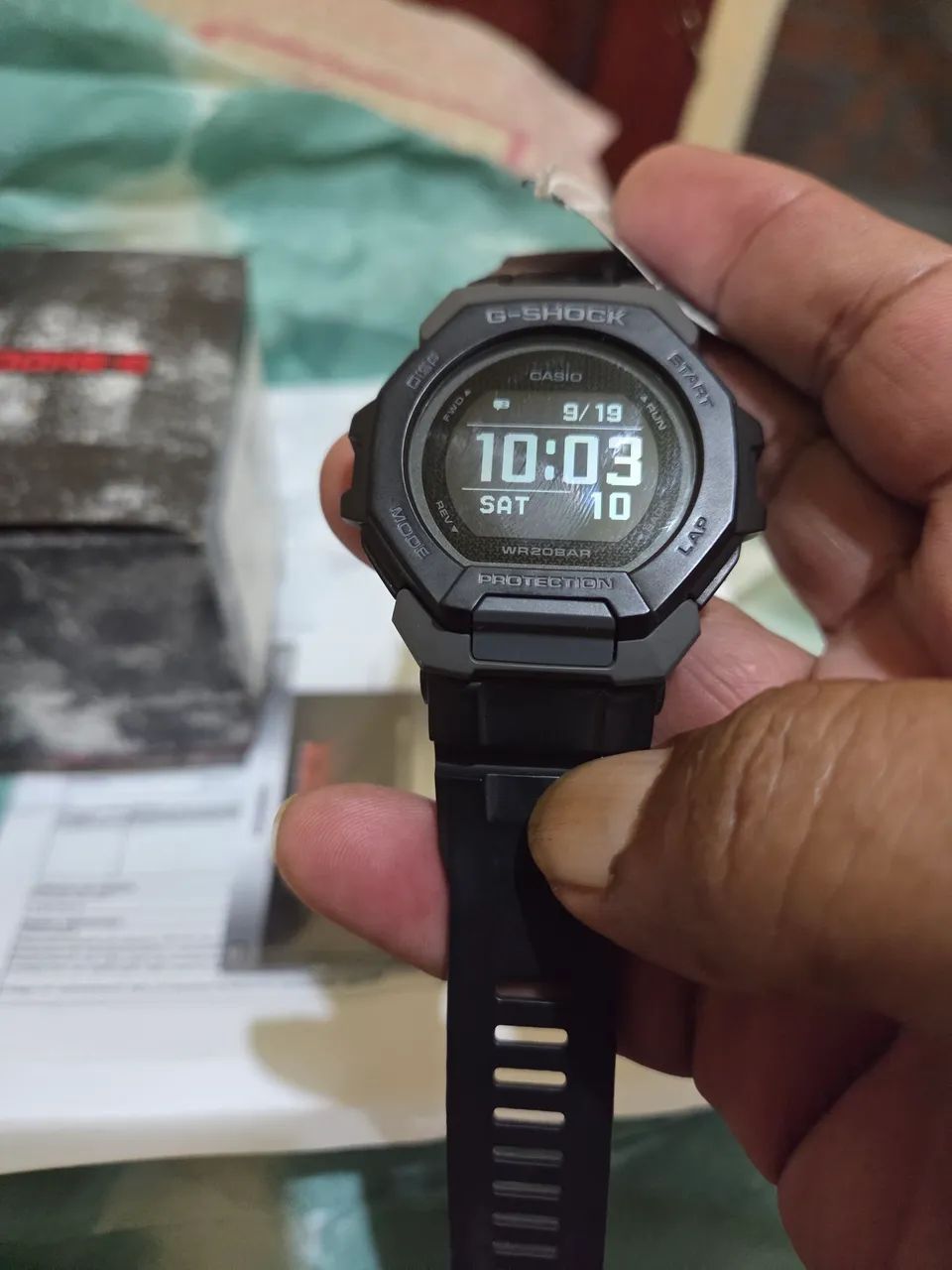 Relógio casio g-shock GBD-300-1DR - Foto 5