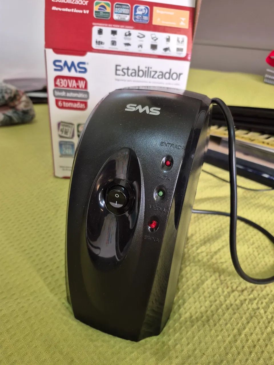 Estabilizador SMS bivolt para 6 tomadas - Foto 4