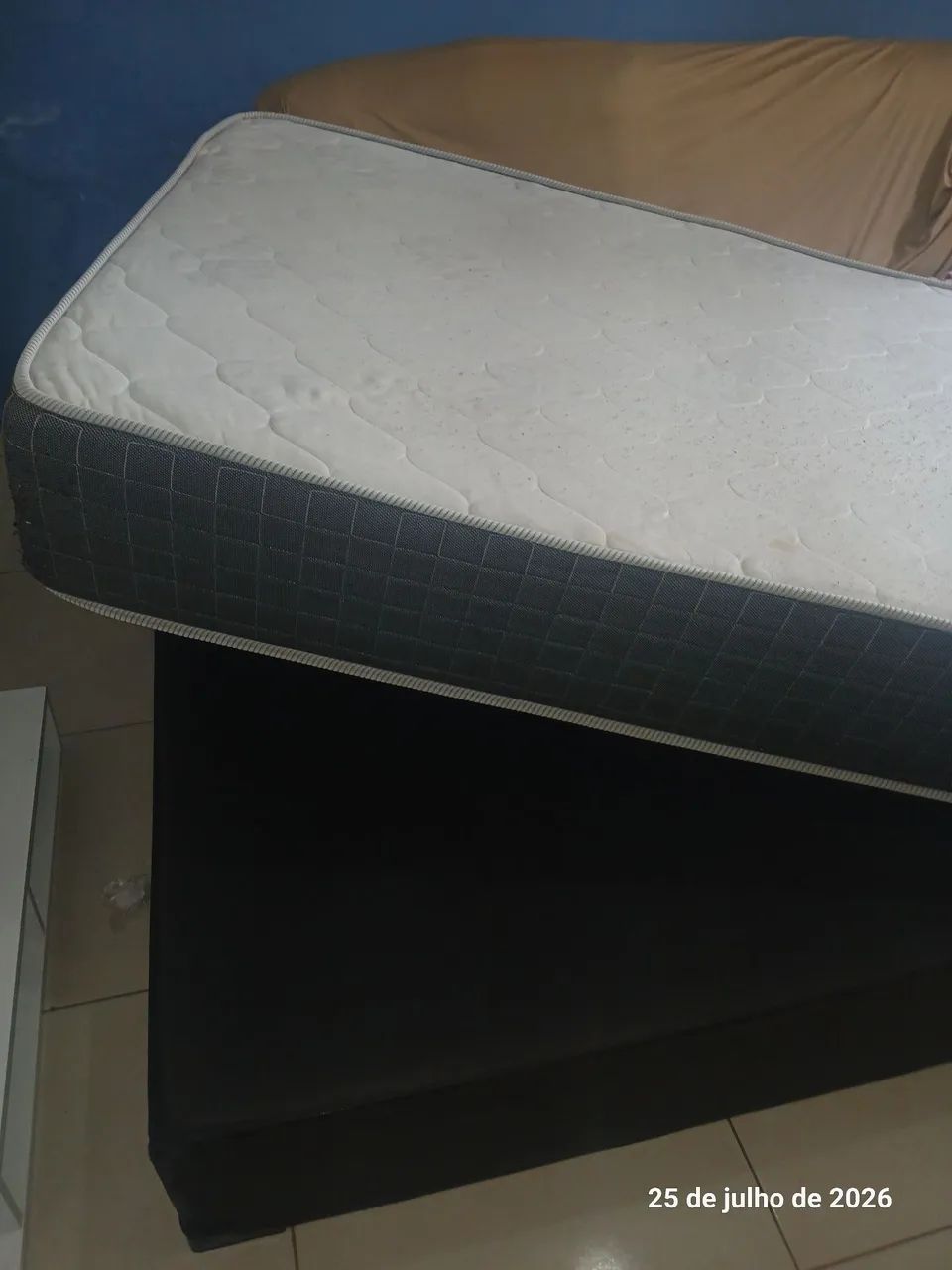 Cama + Colchão Ortobom Ortopédico - Foto 4
