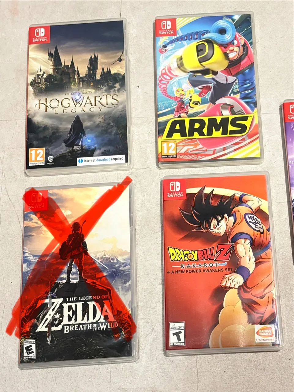 VENDO 3 JOGOS ORIGINAIS PARA NINTENDO SWITCH - MÍDIA FÍSICA