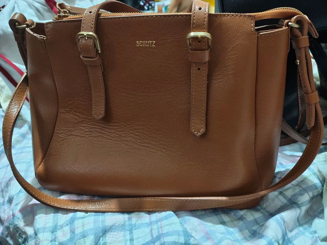 Bolsa de couro Schutz 