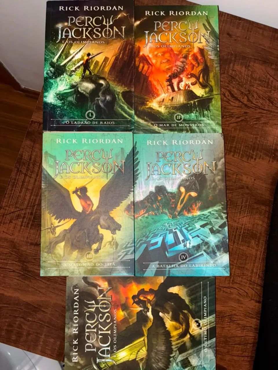 BOX Percy Jackson e os Olimpianos (5/5)