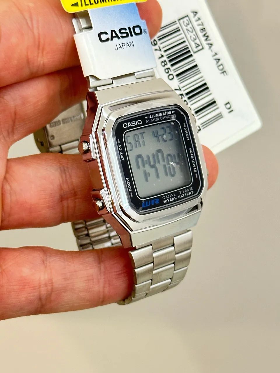 Relógio Casio A-178WA 35mm - Foto 4