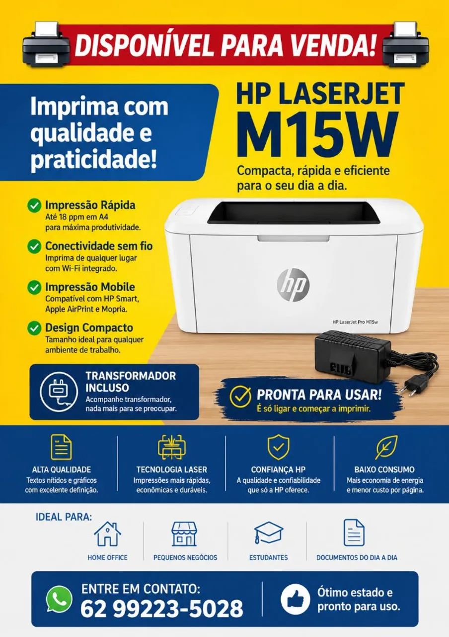 Hp laser jet m15w
