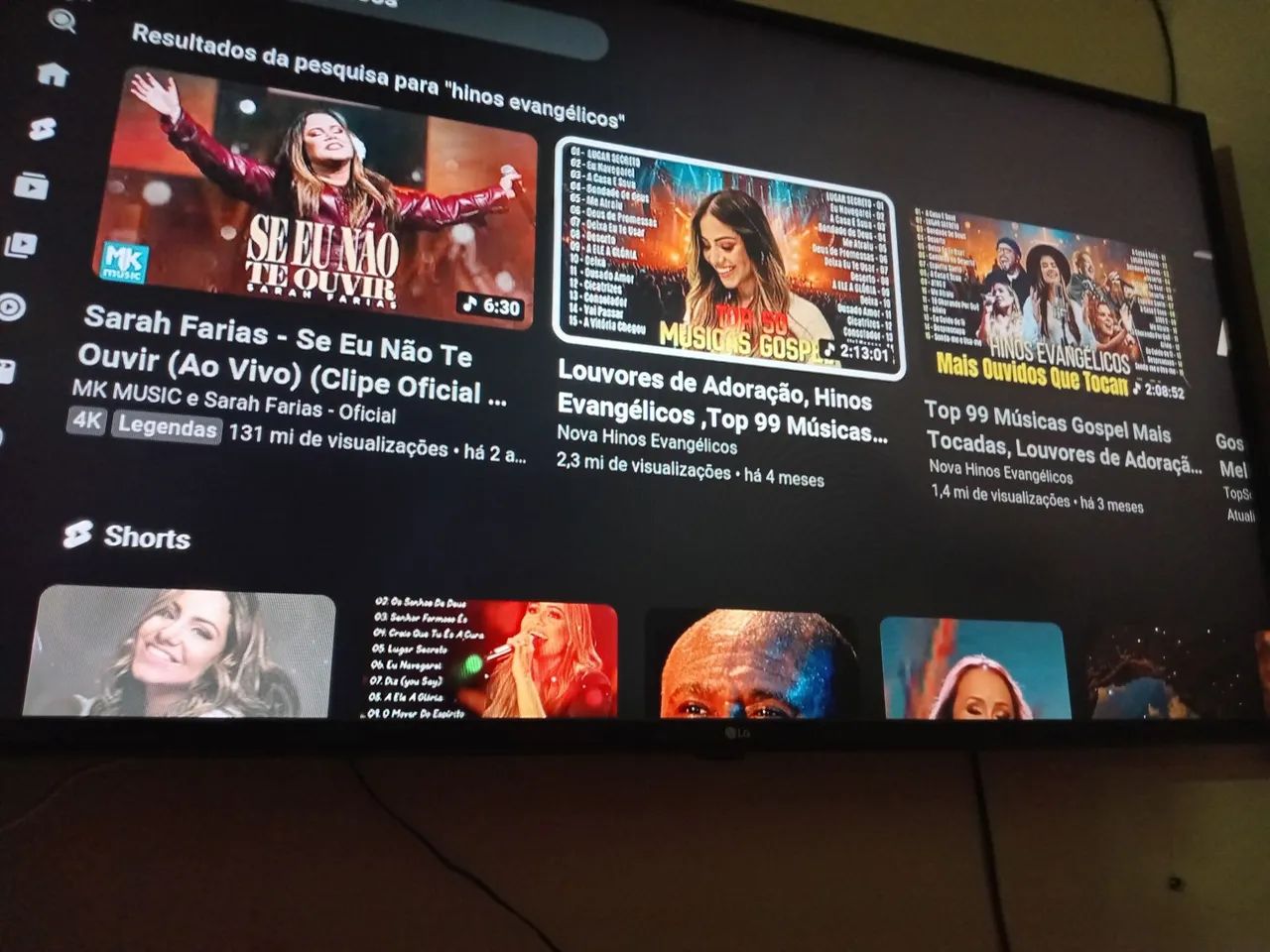 Tv lg 50 polegadas smart tv tela fina Android hdmi  - Foto 4