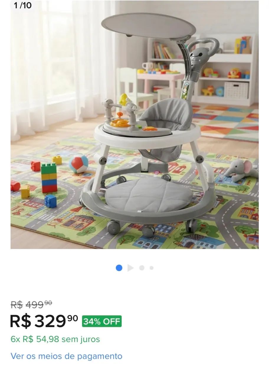 Andador para bebê