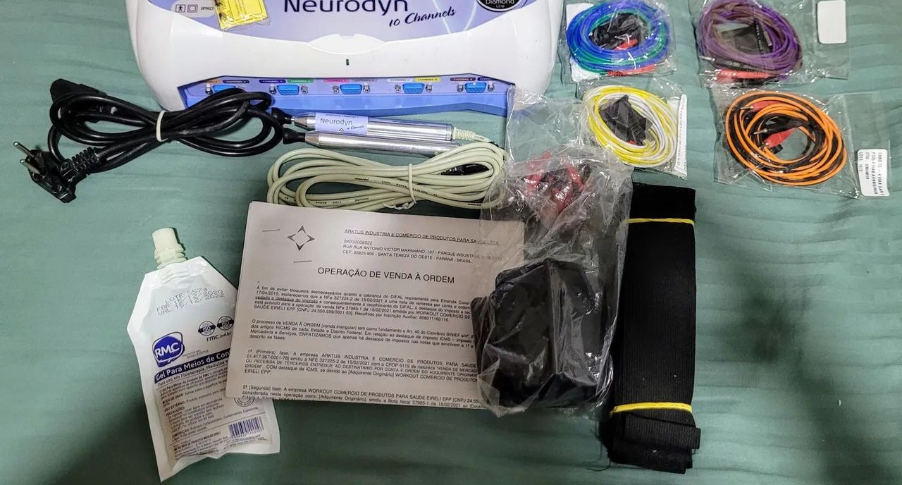 Neurodyn Estéthic 10 canais Ibramed  - Foto 4