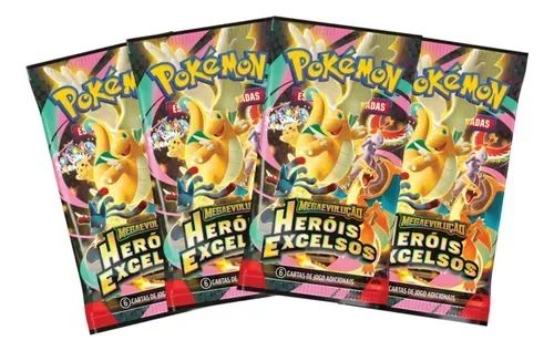 COMBO 4 BOOSTER HÉROIS EXCELSOS