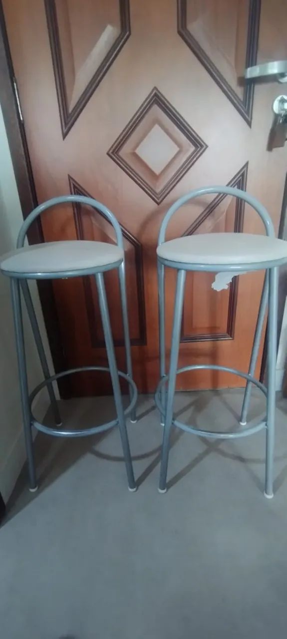 Duo de banquetas altas