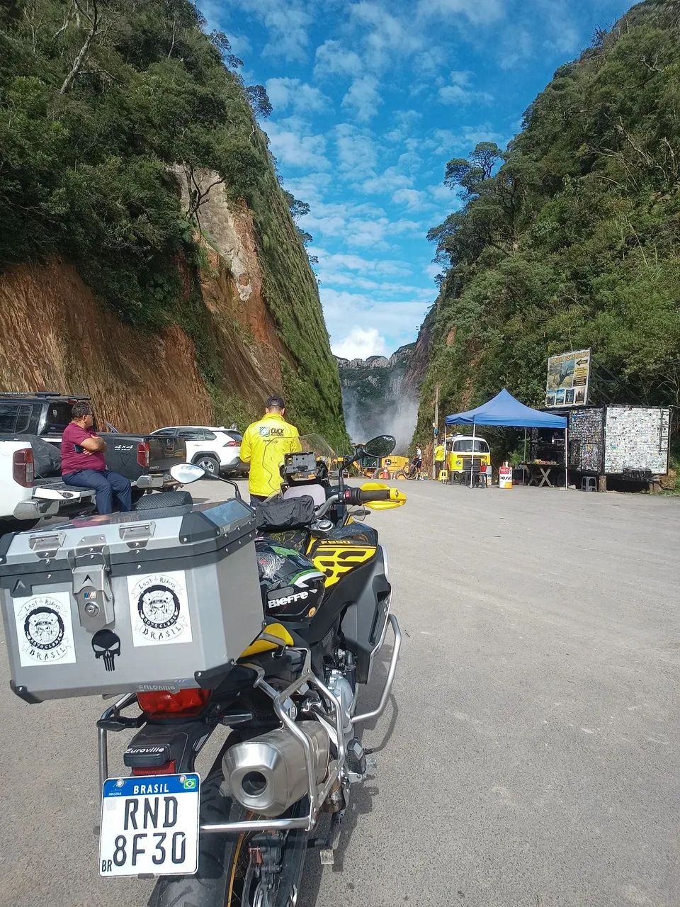 Baú top case 