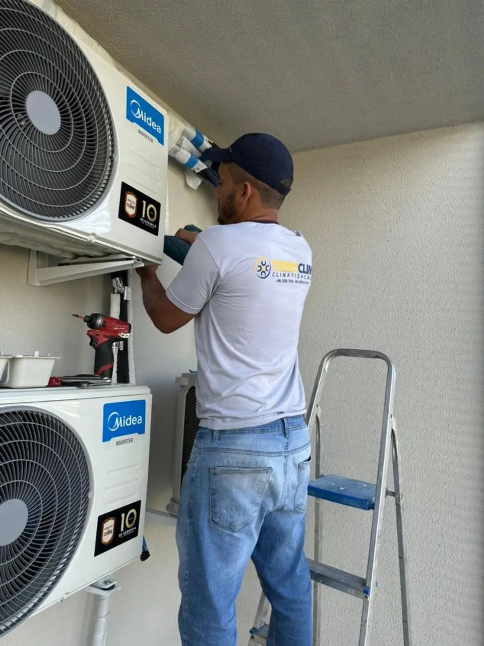 Instalação de ar condicionado 