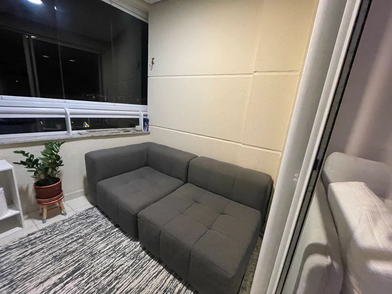 Sofá modular tok & stok cinza - Foto 4