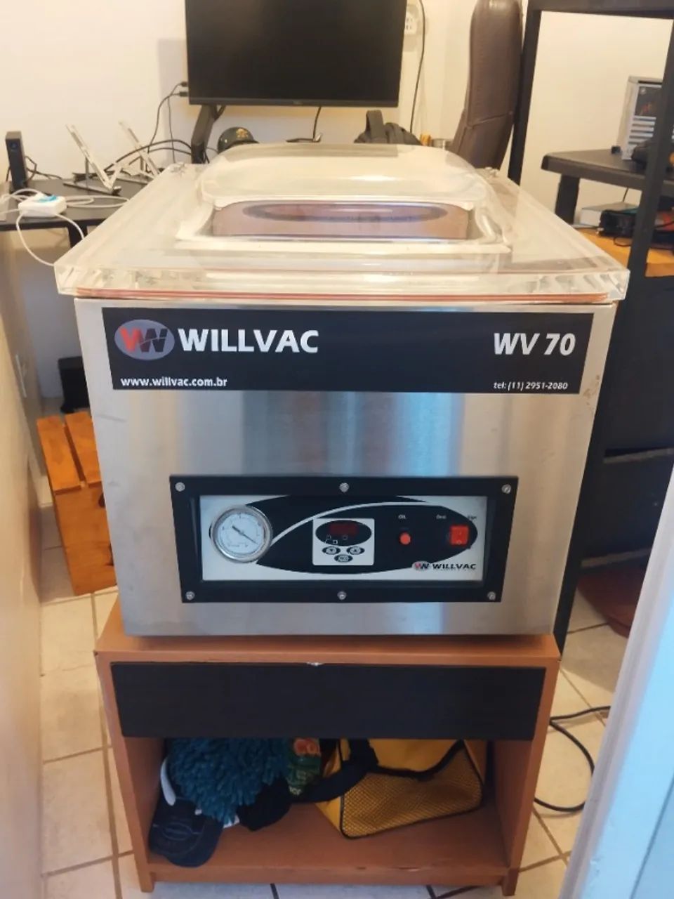 Seladora a Vácuo Willvac WV70 220V 6 a 8KG - Foto 2