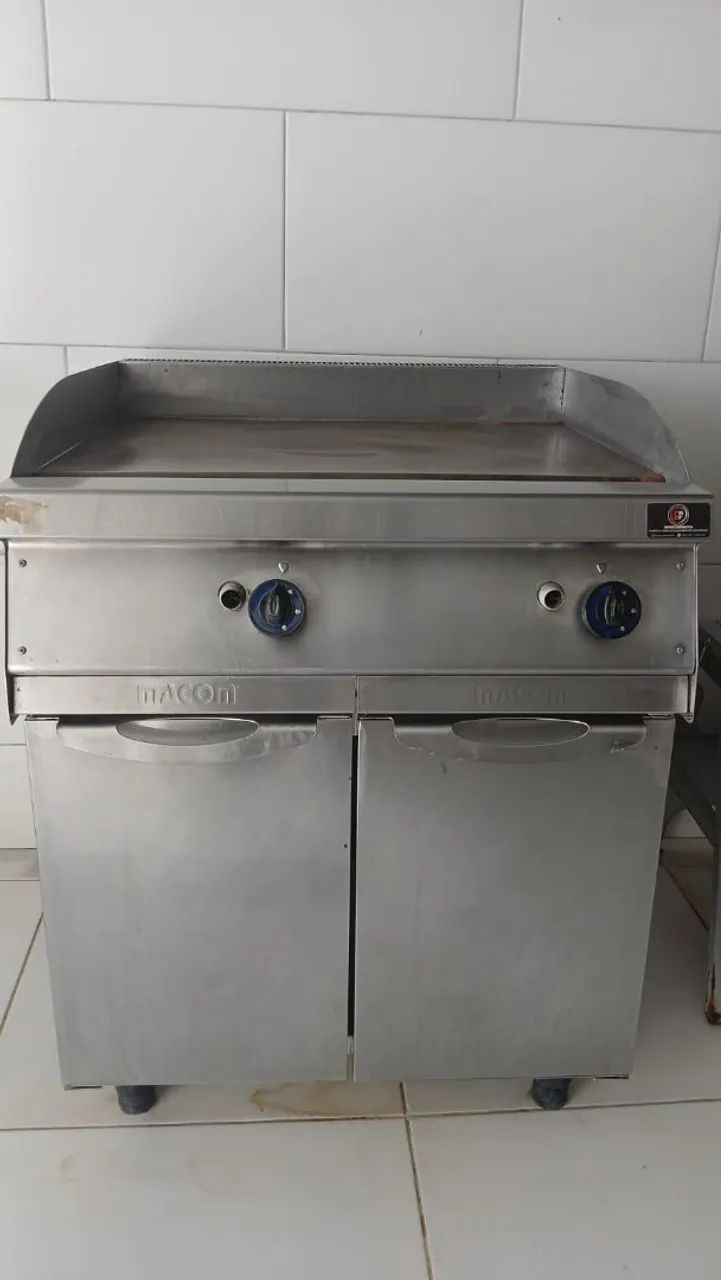 Chapa bifeteira hambúrguer - Macom 