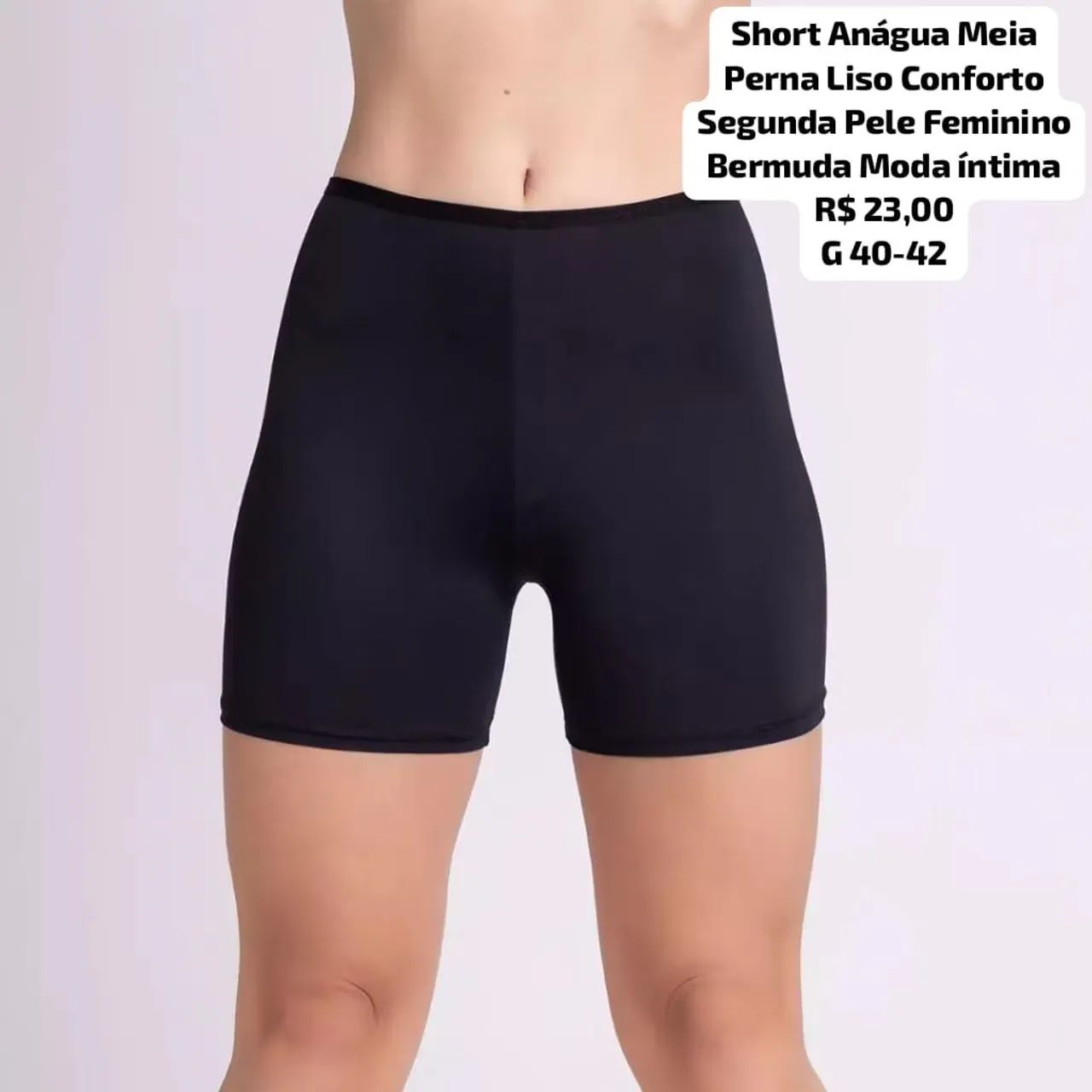 short feminino segunda pele  - Foto 5