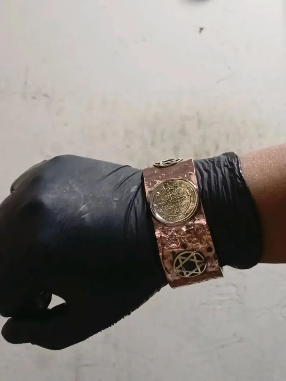 Bracelete personalizado em cobre  - Foto 3