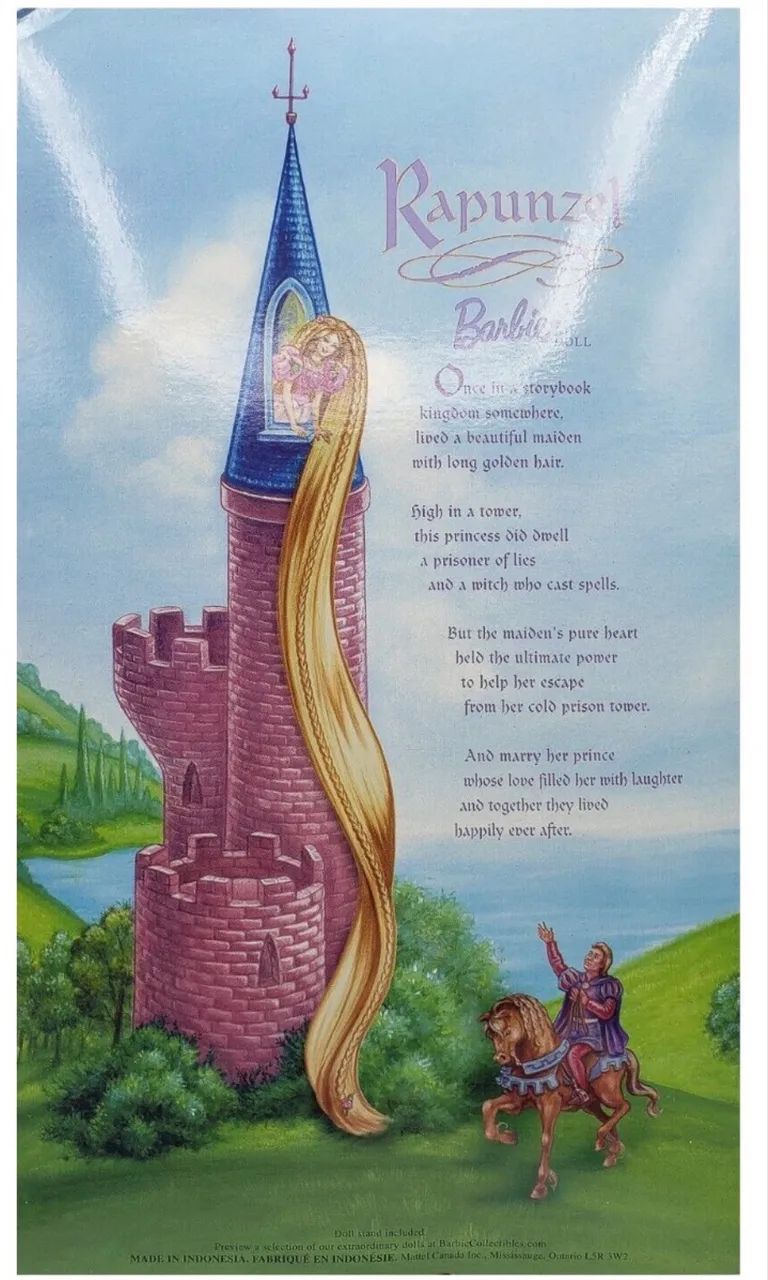 Barbie Collector Rapunzel 2002 - Mattel - Foto 3