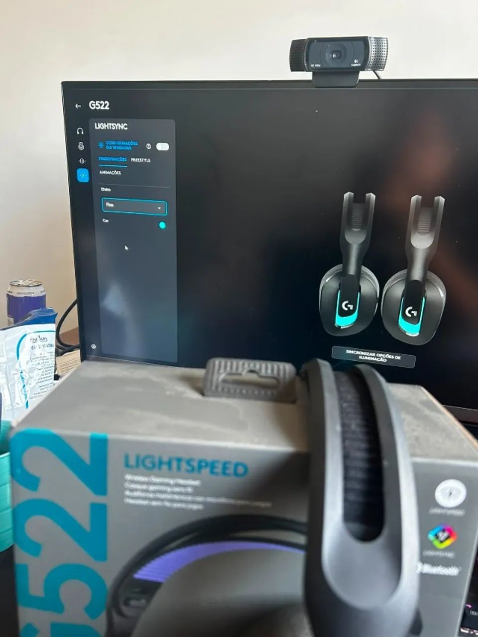 Headset Logitech g522 - Foto 5