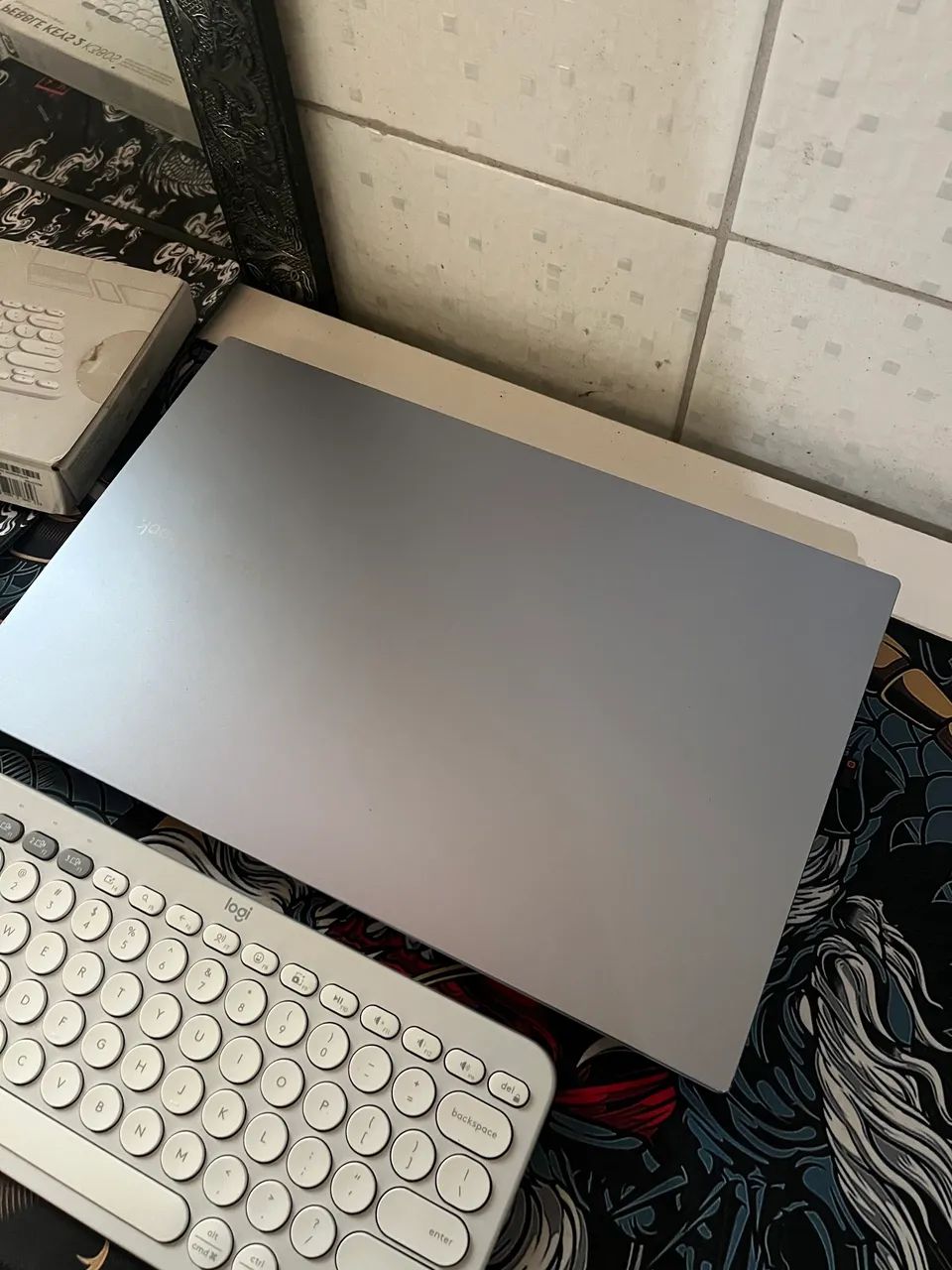 Notebook Asus vivobook, Rysen 7-4800h + teclado logitech pebble keys 380s - Foto 4
