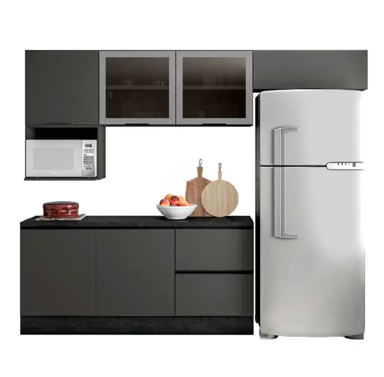 Armário de cozinha Bartira Línea 