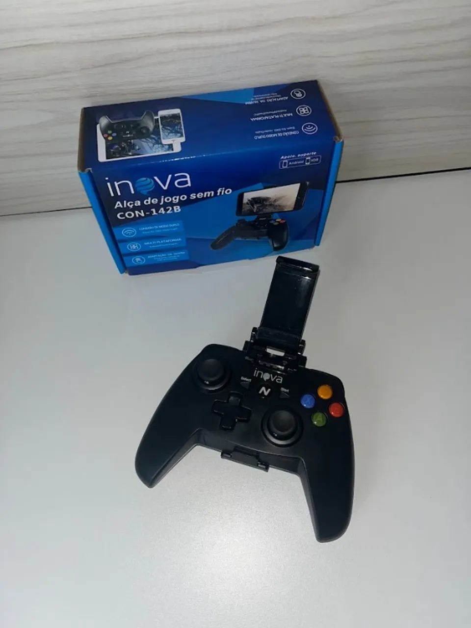 Controle Bluetooth Sem Fio para Celular Android e iOS - Inova - Foto 2
