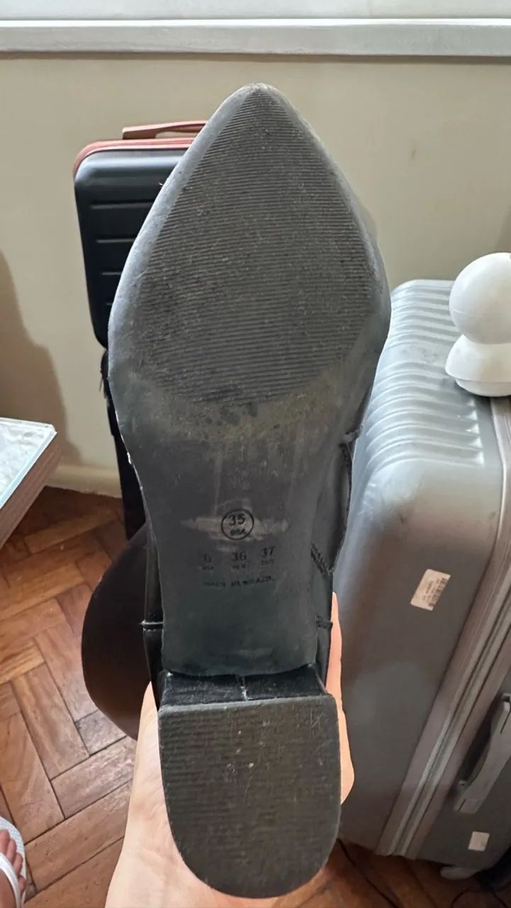 Vendo Bota Cano Alto N 35 - Foto 4