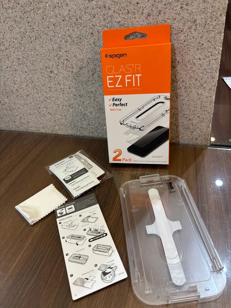 Spigen película protetora de vidro temperado iphone 11 / iPhone XR - Foto 3
