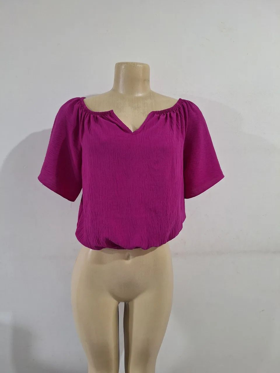 Blusinha feminino roxa