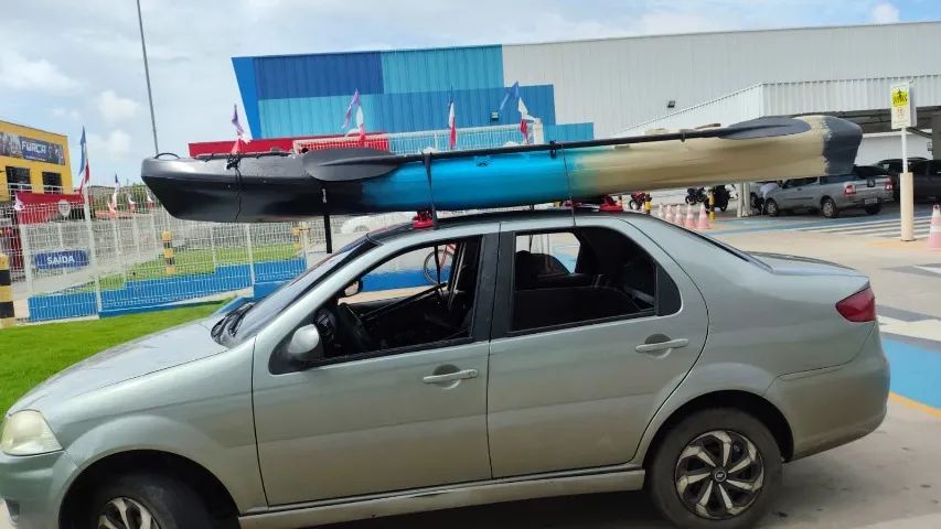 Caiaque bruden com motor marinizado 3hp - Foto 2