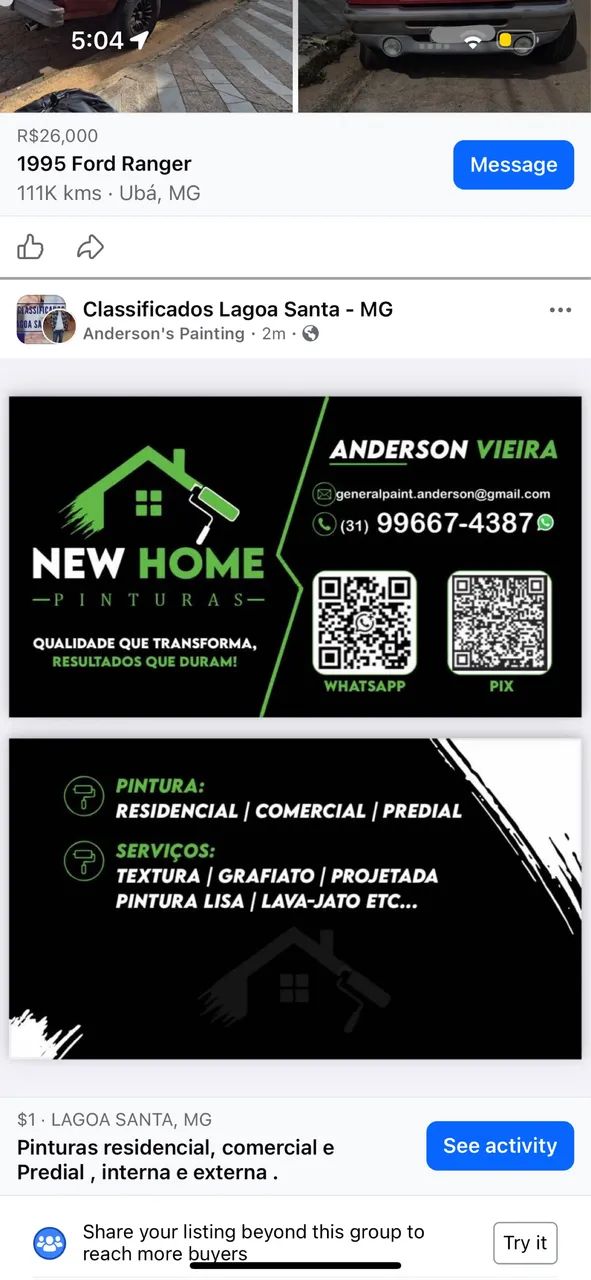 Pinturas residencial, industrial e predial 