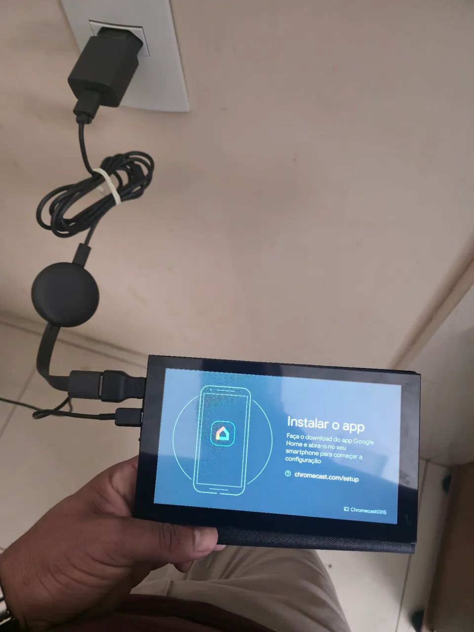 Chromecast 3° geração completo e funcionando ok - Foto 3