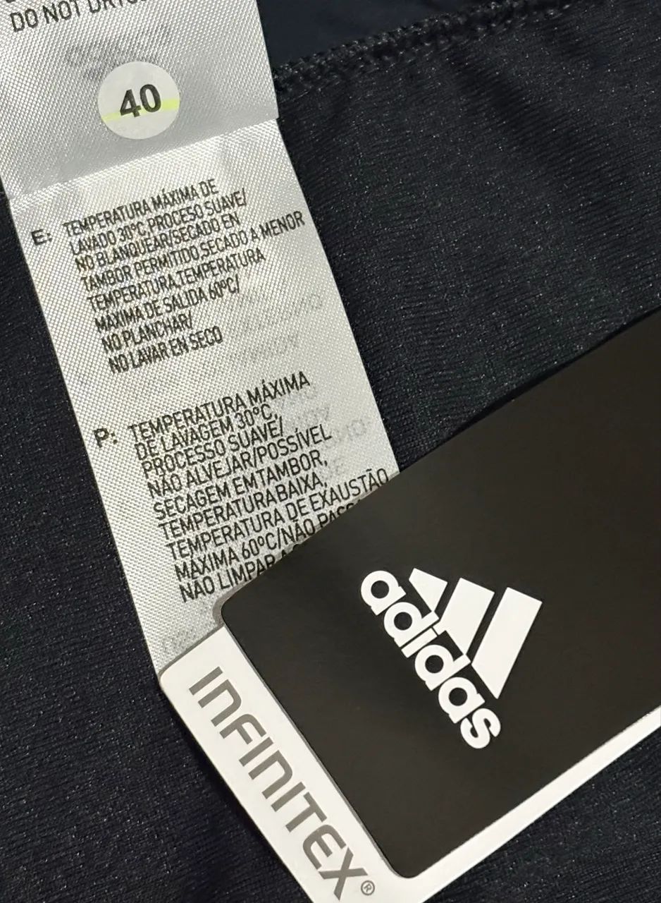 Sunga ADIDAS, NOVA. Cor Preto com listras Branca. - Foto 5