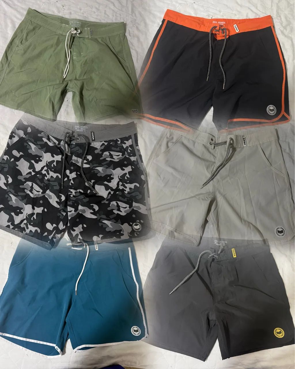 Boardshorts Sieg retrô 