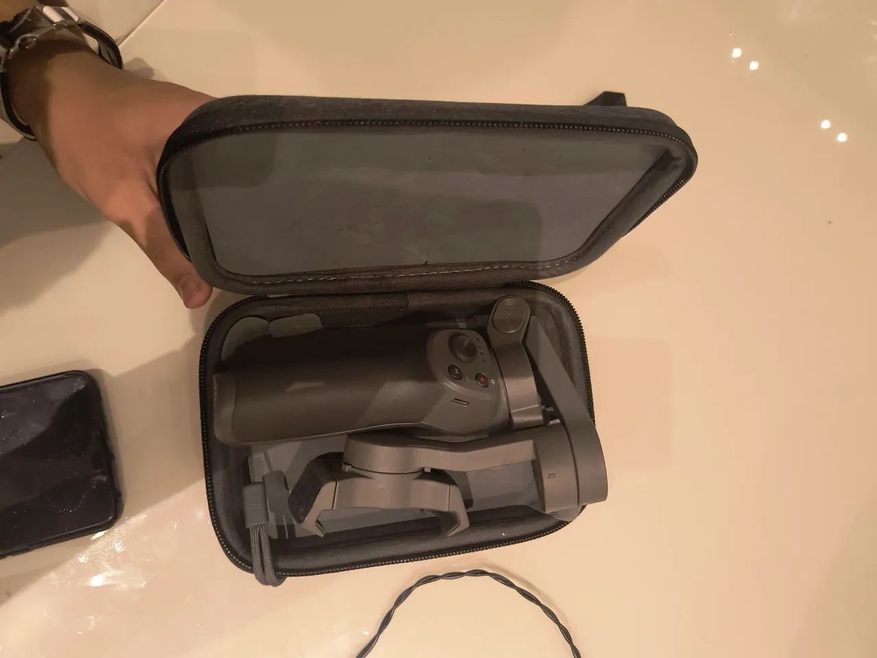 DJI OSMO MOBILE 3 NOVO COM CAIXA - Foto 4