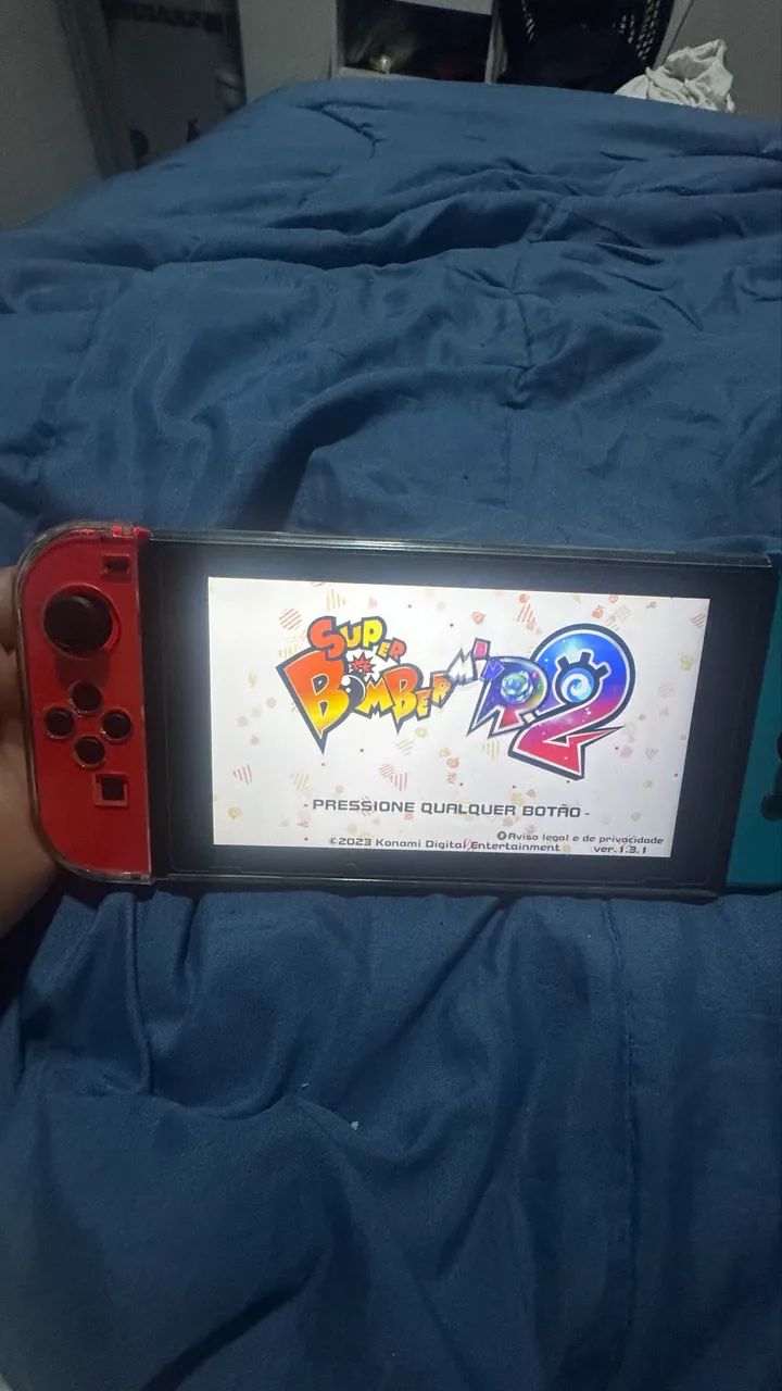 Nintendo Switch V1 DESTRAVADO  - vários acessórios - Foto 2