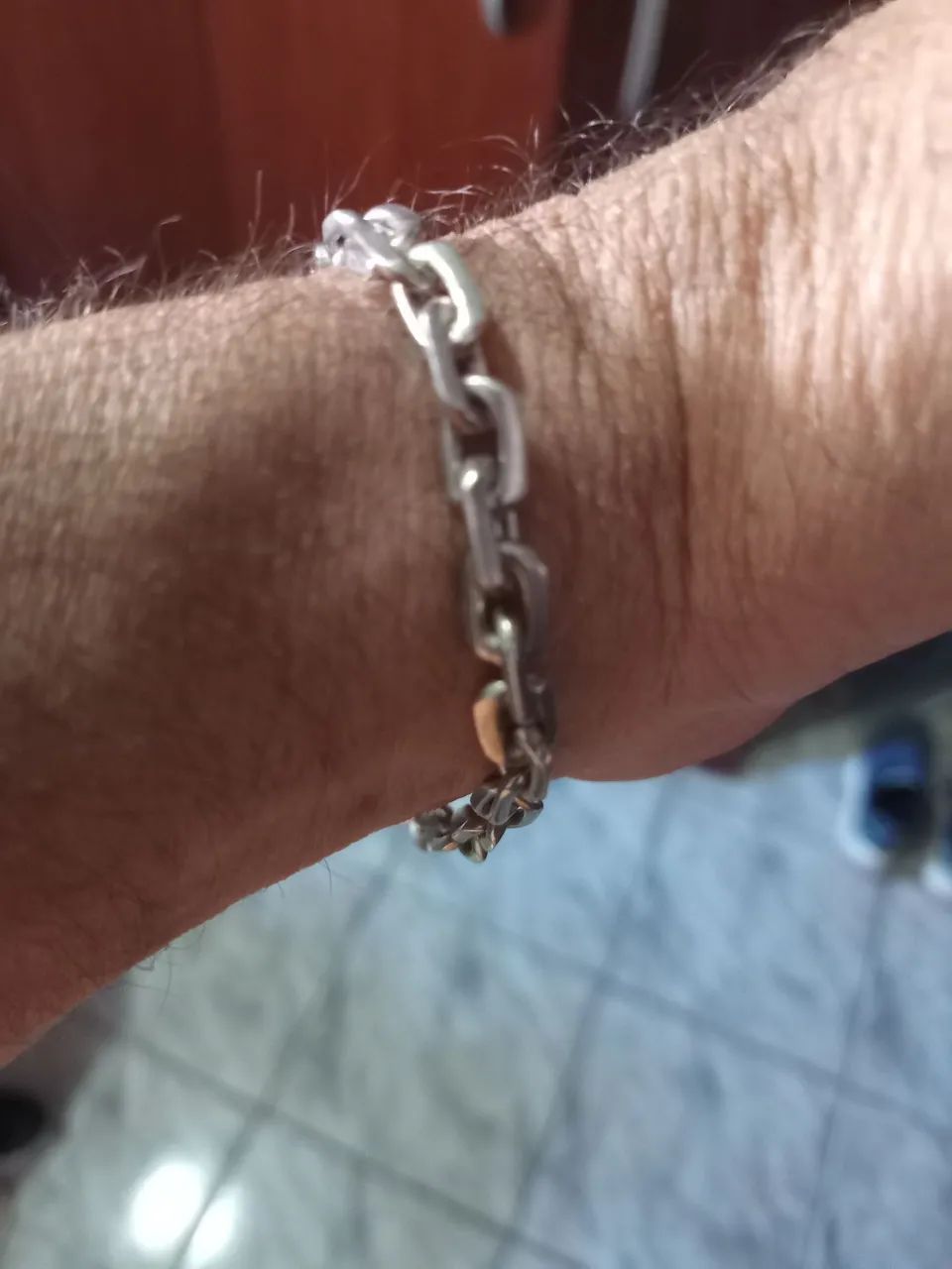 Pulseira Cartier Maciça 925 - Foto 2