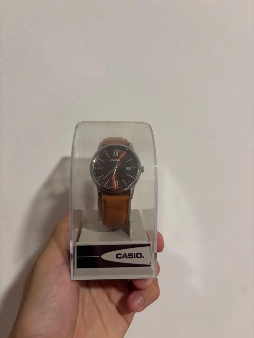 Relógio Casio pulseira de Couro - Foto 2