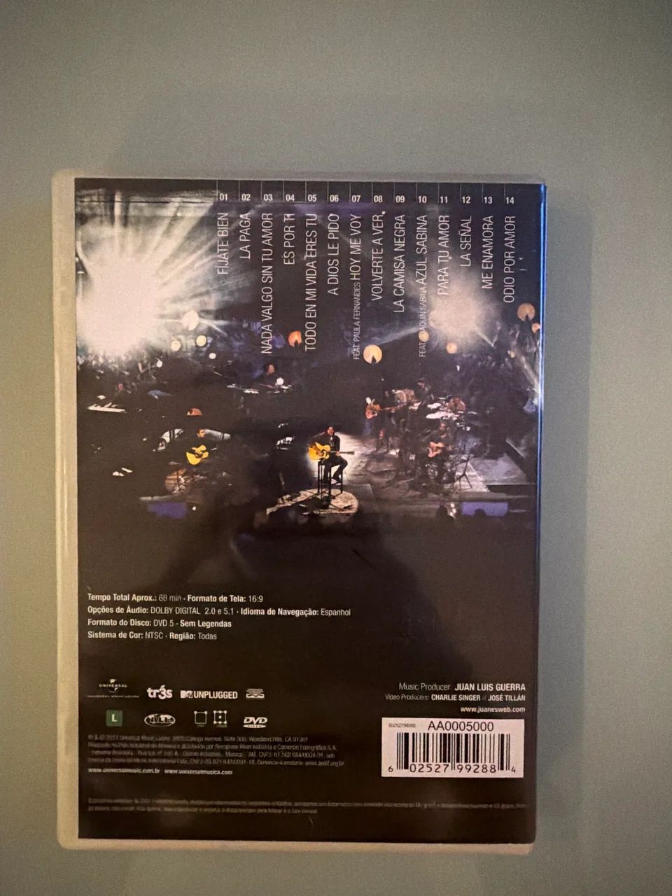 DVD Juanes - MTV Unplugged - Foto 2