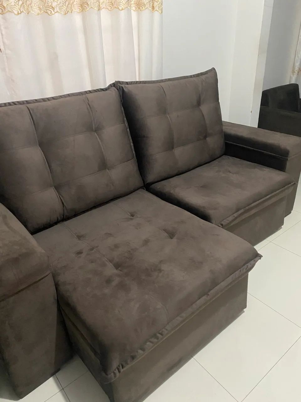 Sofá retrátil novo  - Foto 3