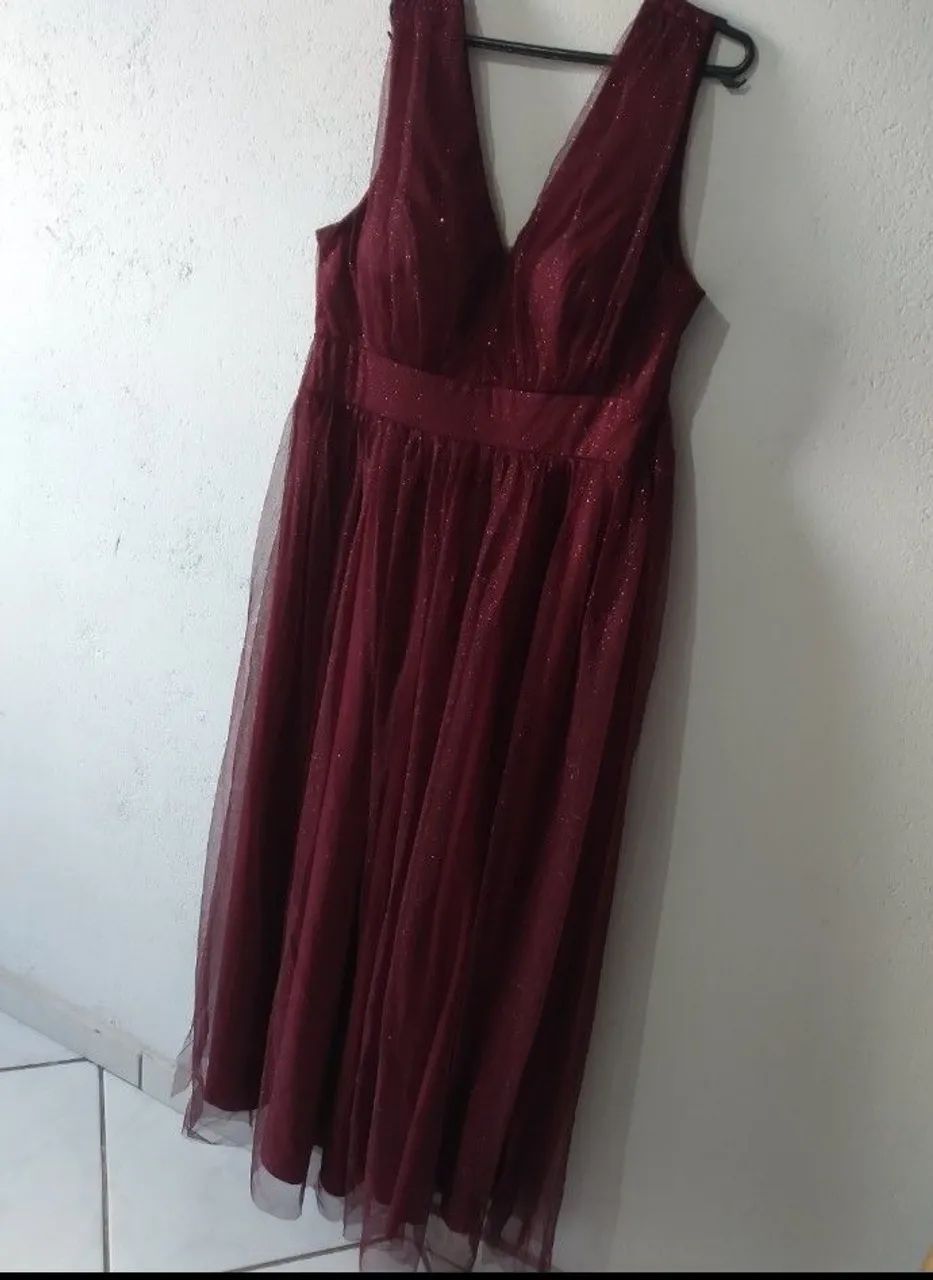 Vestido festa Plus size 