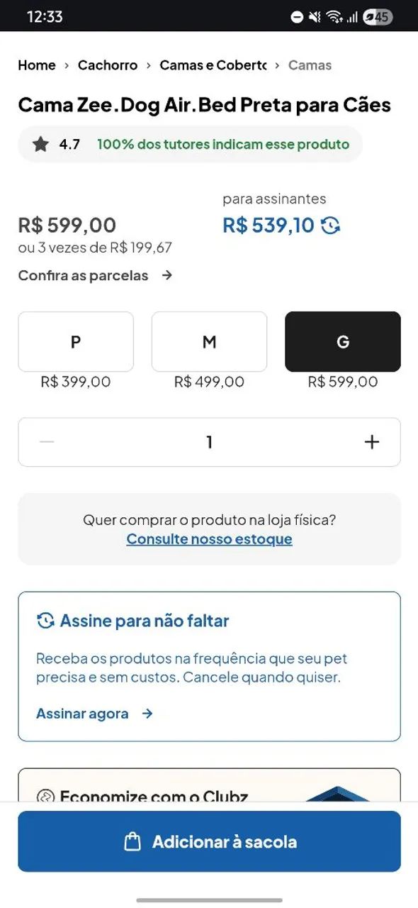 Cama suspensa para pets cães e gatos - Foto 2