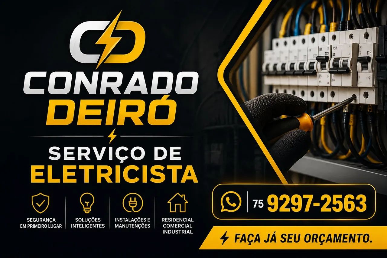 Serviços de  Eletricista 