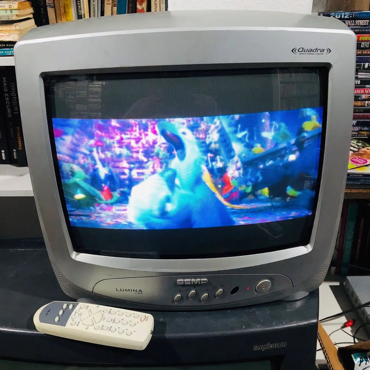 Tv Semp 14 polegadas com controle remoto 