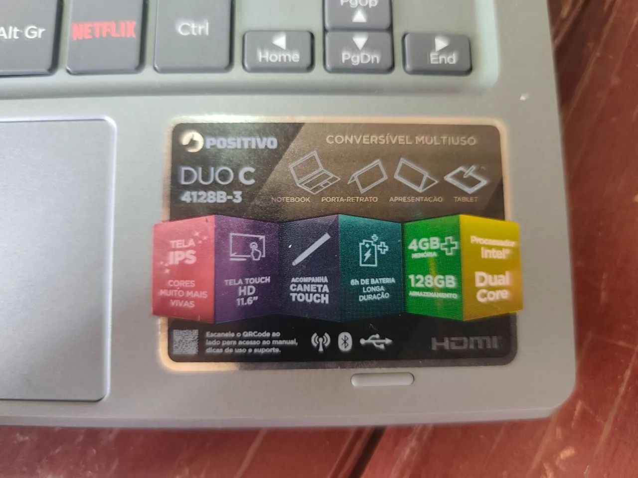 Notebook positivo DUO