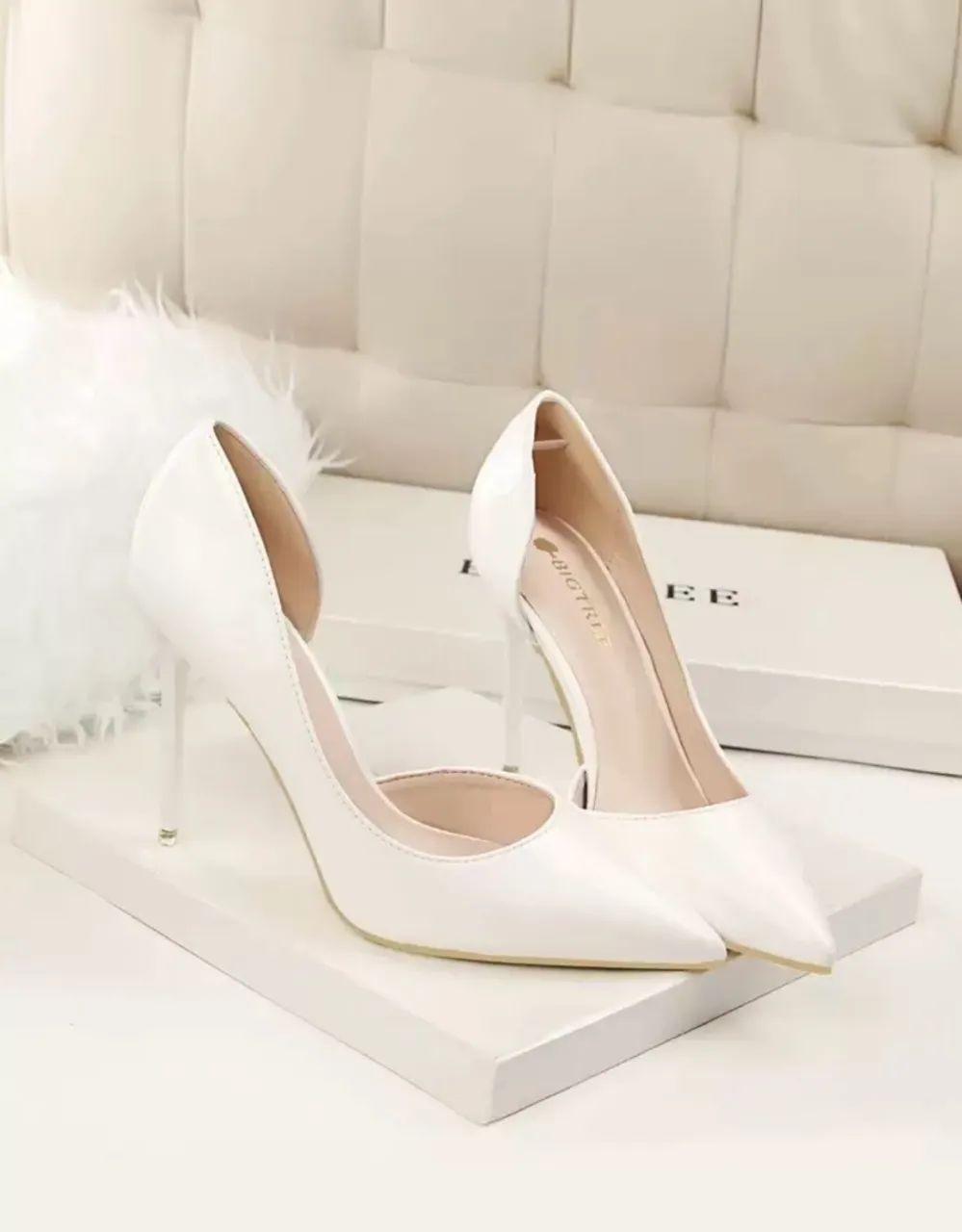 Scarpin Branco - Foto 3
