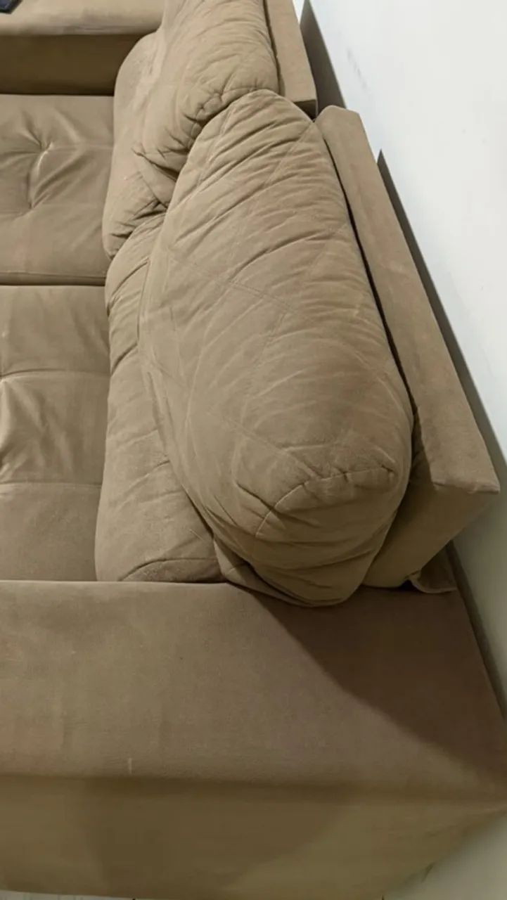 CONJUNTO DE SOFÁ RETRÁTIL E RECLINÁVEL  - Foto 3
