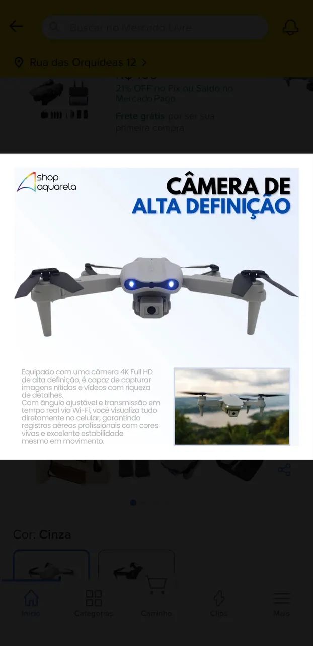  Drone Profissional WRJ12620. - Foto 2