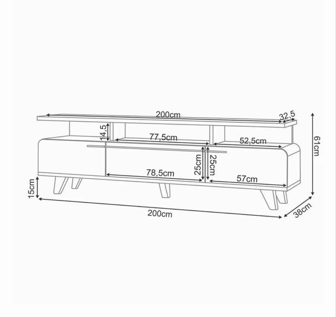 Vendo rack para sala de estar  - Foto 3