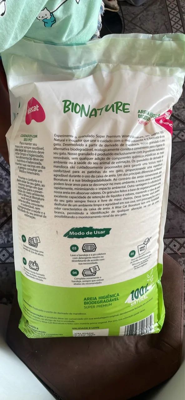 Areia biodegradável 494506736825804801